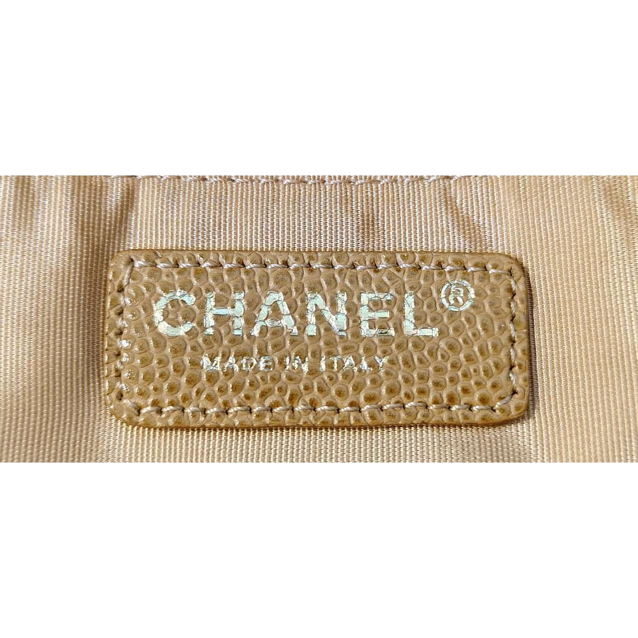 Chanel GST Camel Orange Tote Bag