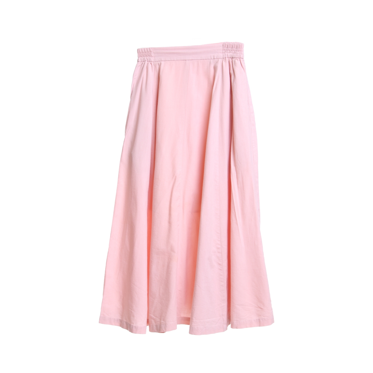 Nikichio Soft Pink Midi Skirt