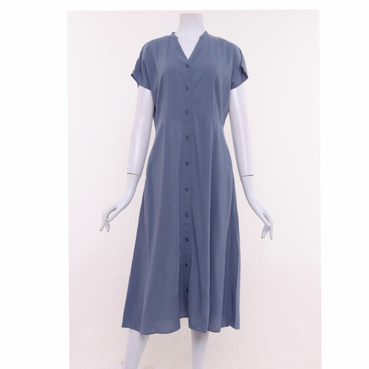 UNIQLO Blue Midi Dress