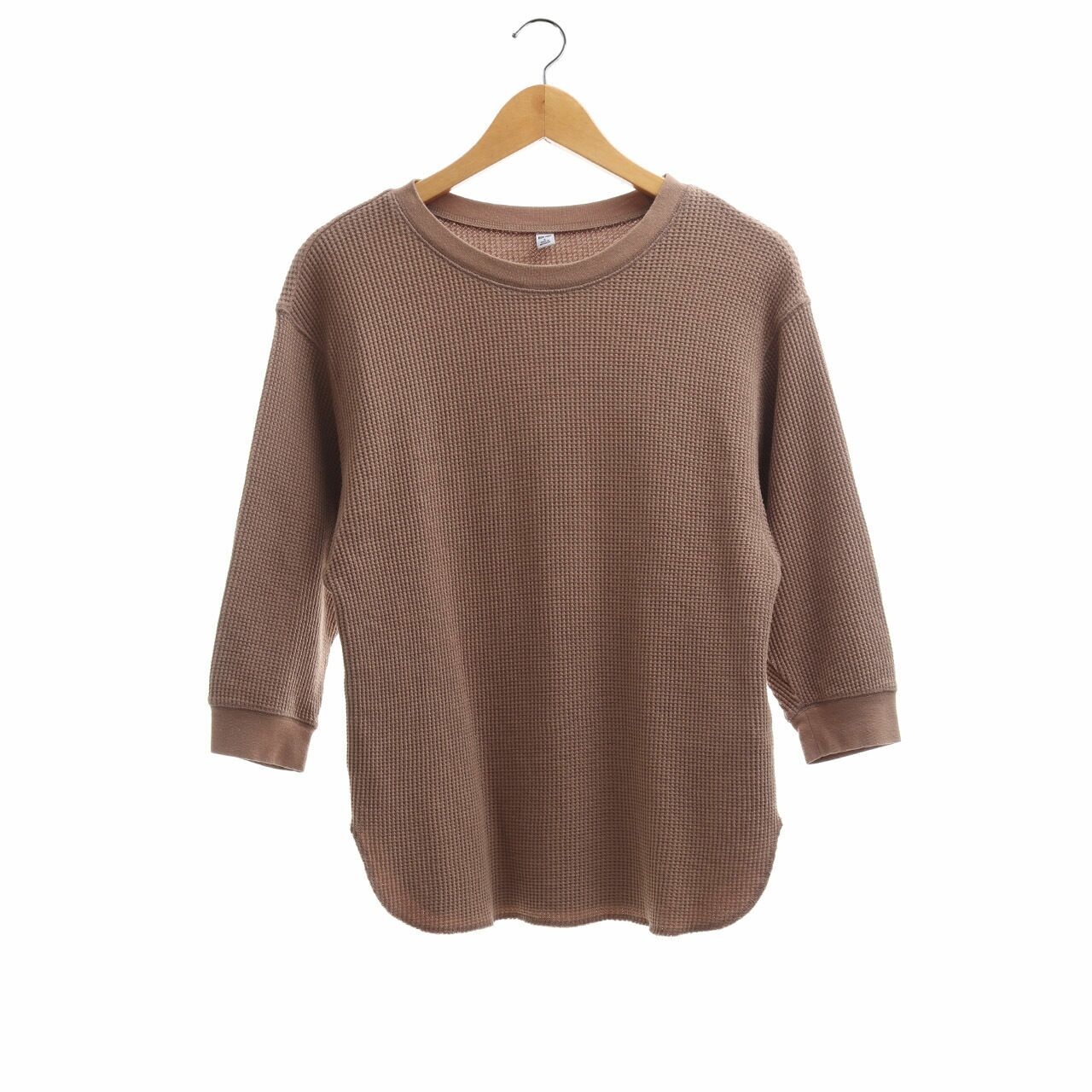 UNIQLO Brown Blouse