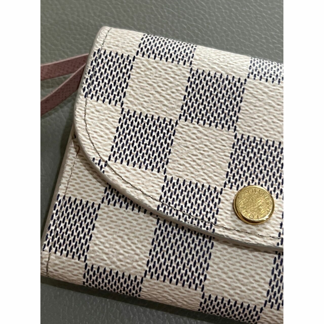 Louis Vuitton Rosalie Coin Purse Damier Azur GHW Wallet