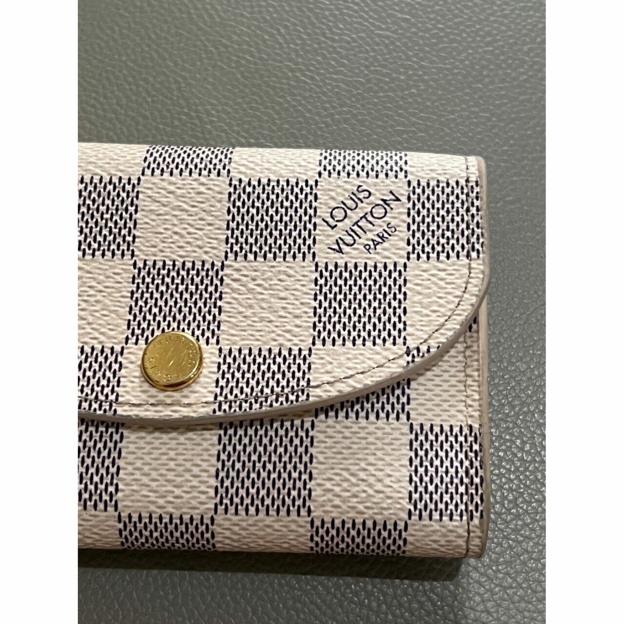 Louis Vuitton Rosalie Coin Purse Damier Azur GHW Wallet