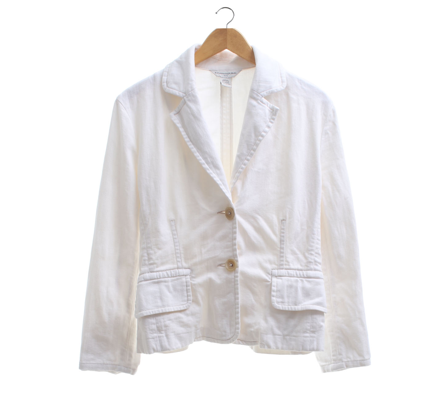 Banana Republic White Blazer