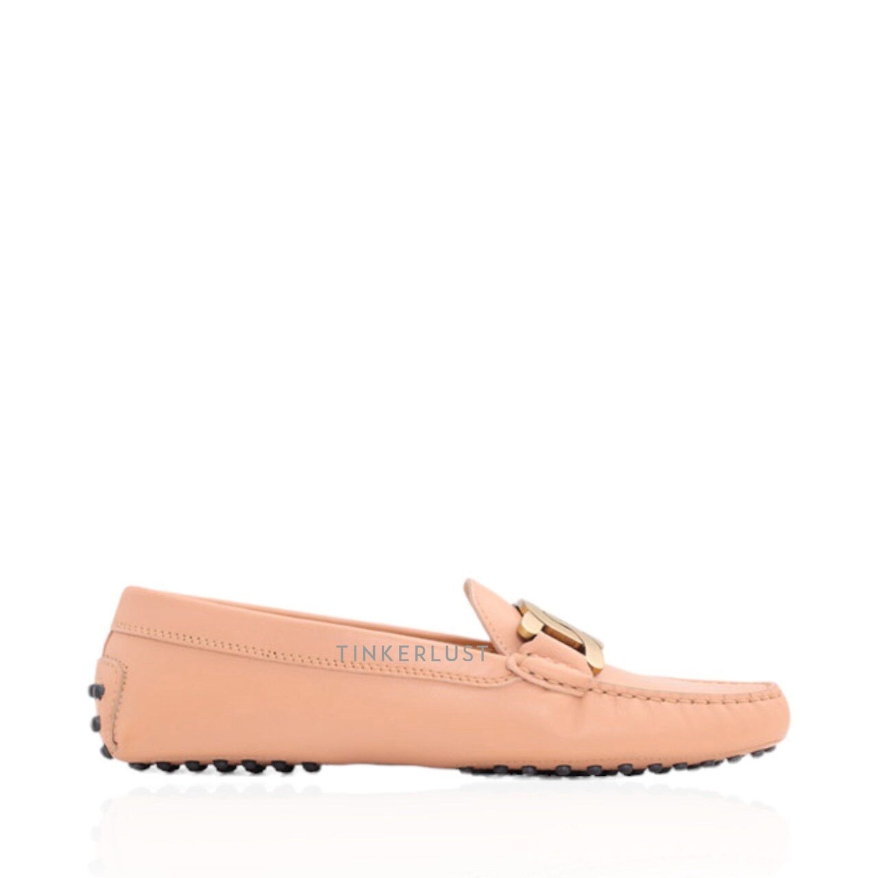 Tod's Women Kate Gommino Driving Shoes in Pink Leather