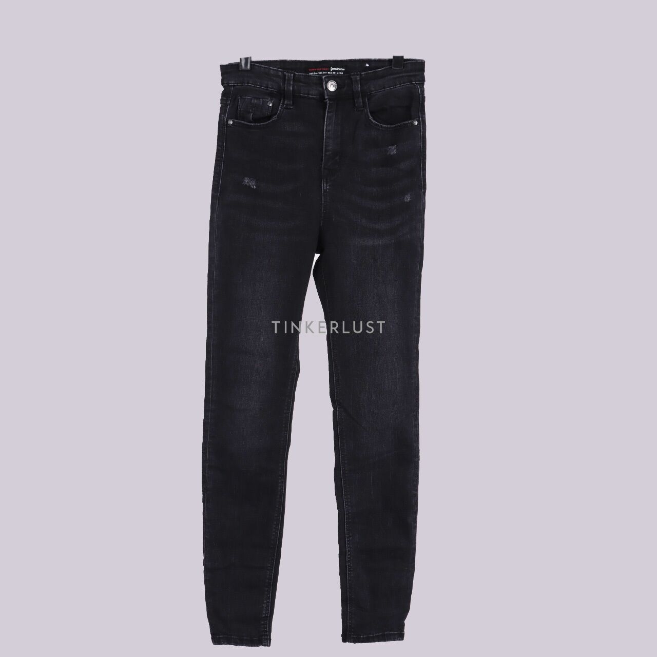 Stradivarius Black Jeans Long Pants