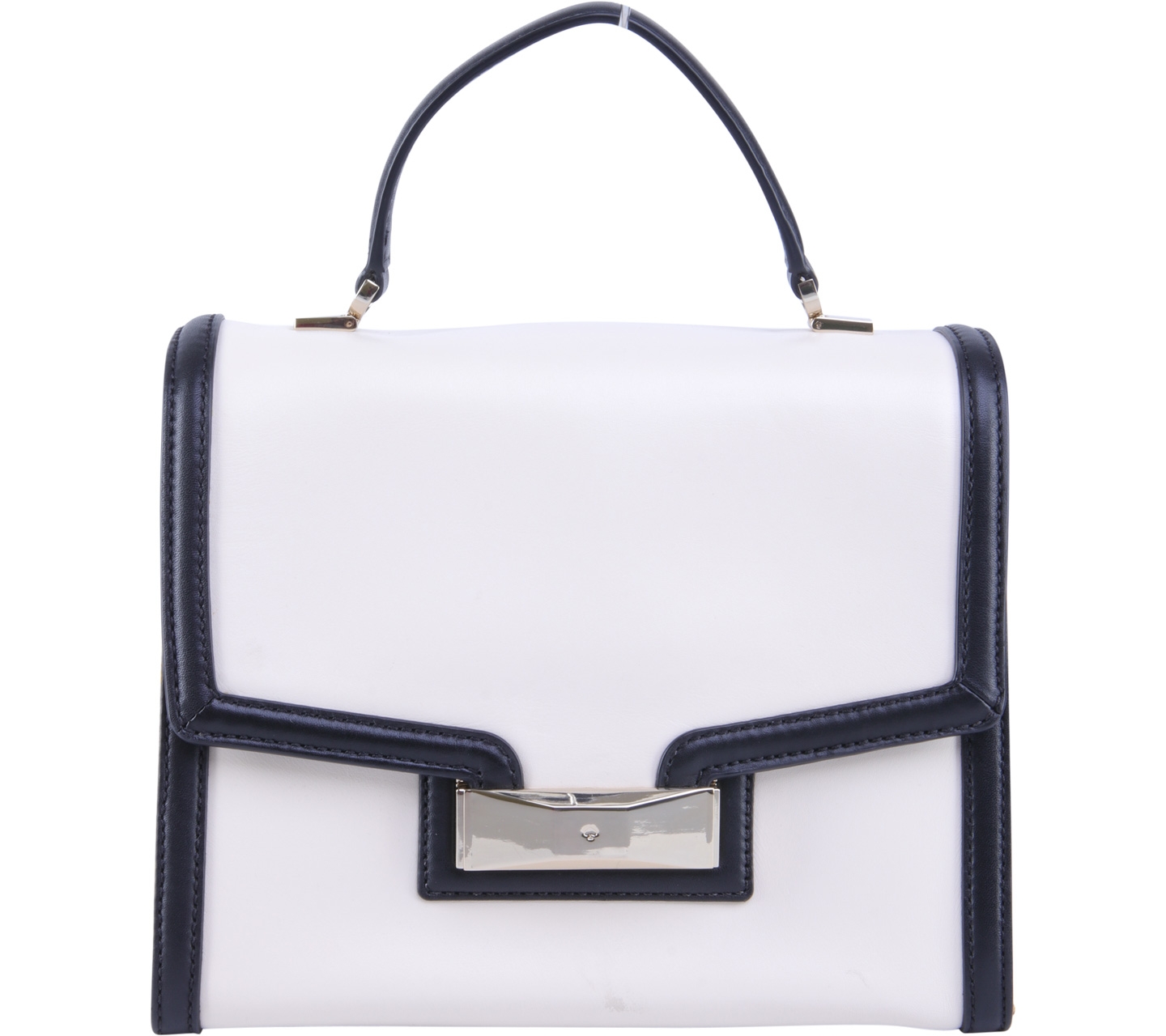 Kate Spade White And Black Satchel