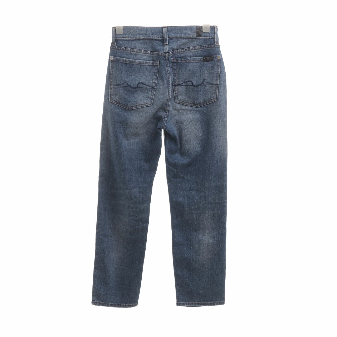 7 For All Mankind Blue Long Pants