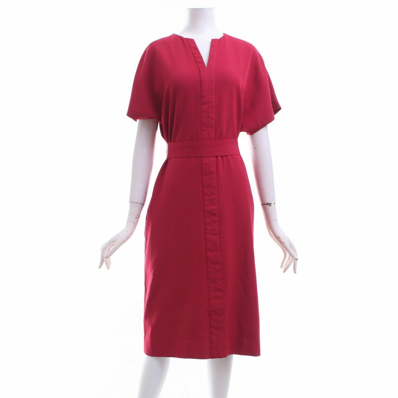 Love, Bonito Red Midi Dress