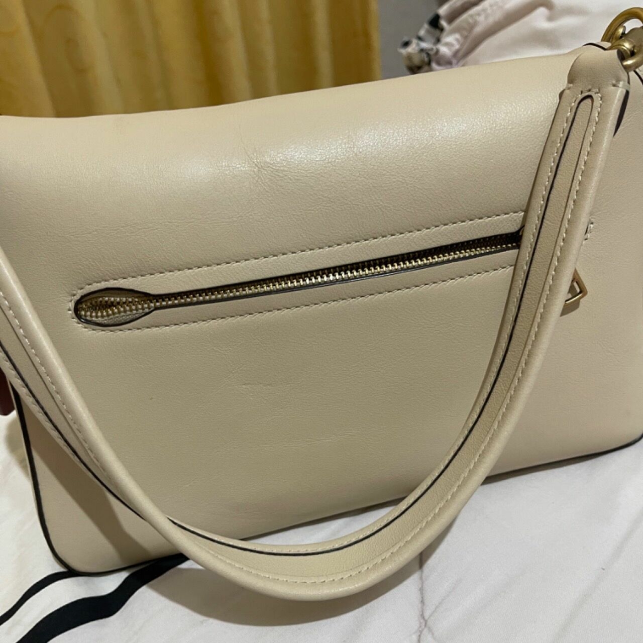 Coach Cream Soft Tabby Shoulder