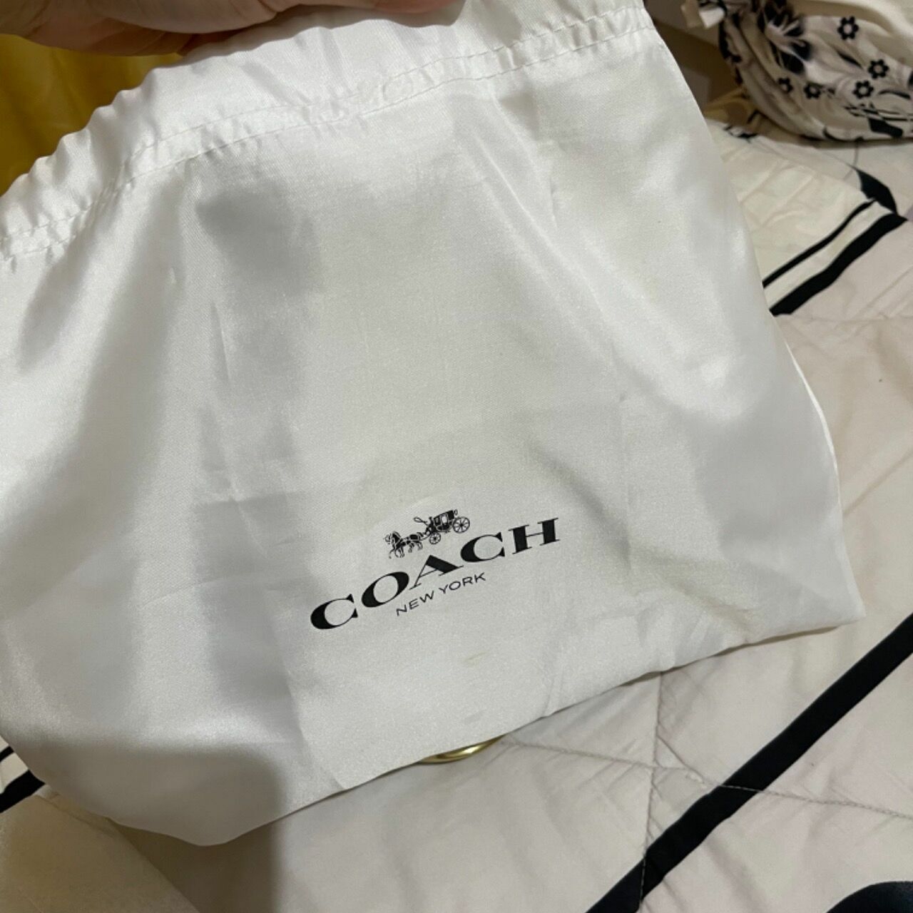 Coach Cream Soft Tabby Shoulder