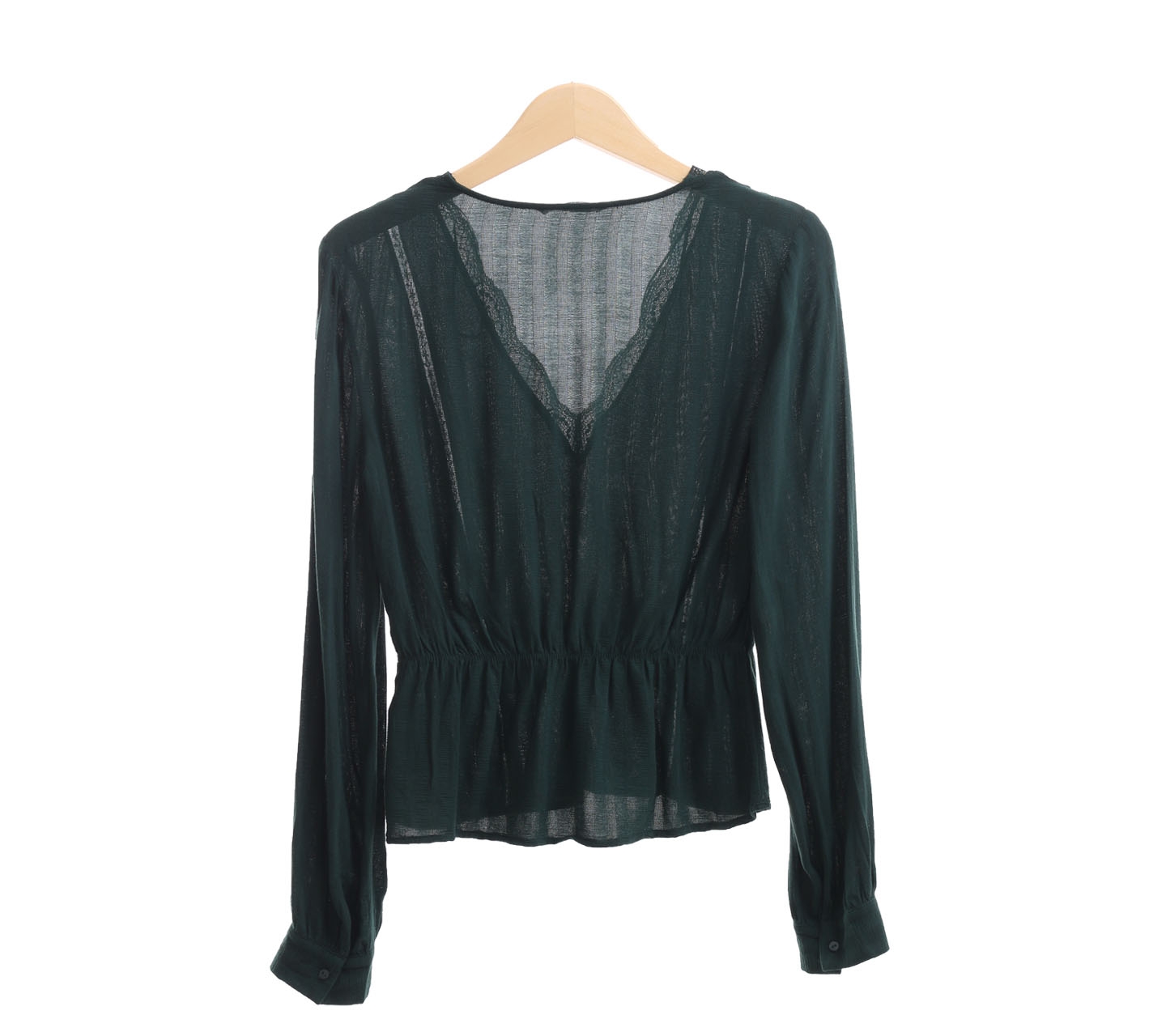 Stradivarius Green Blouse