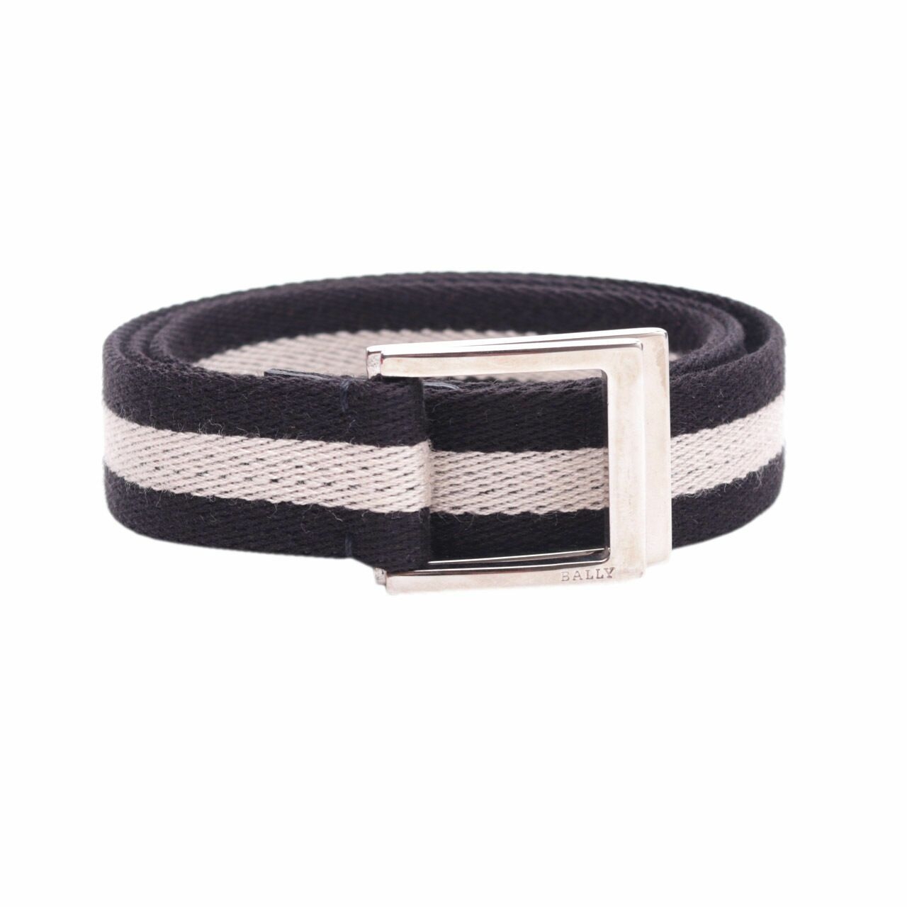 Bally Strap Black & White Belt