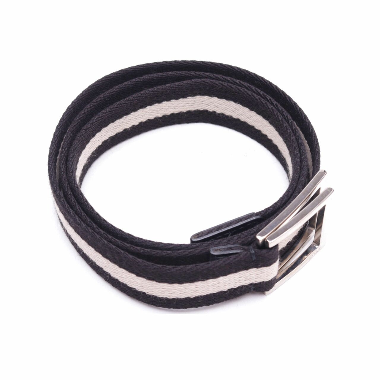 Bally Strap Black & White Belt