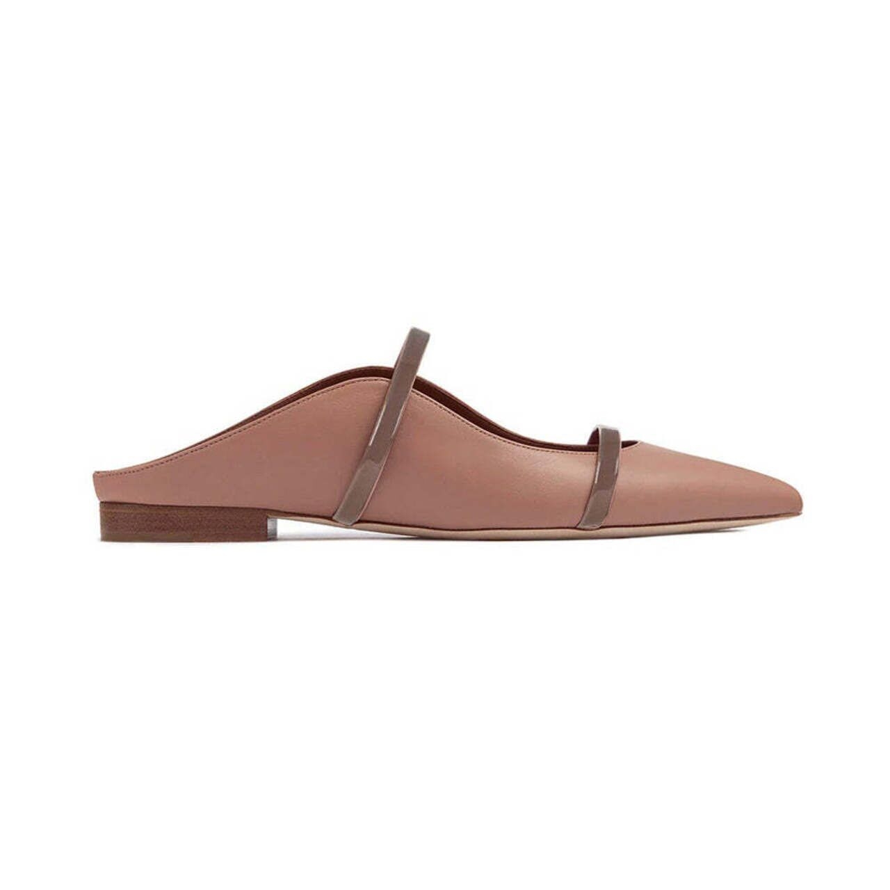 Malone Souliers Maureen Nappa Leather Mules Dove