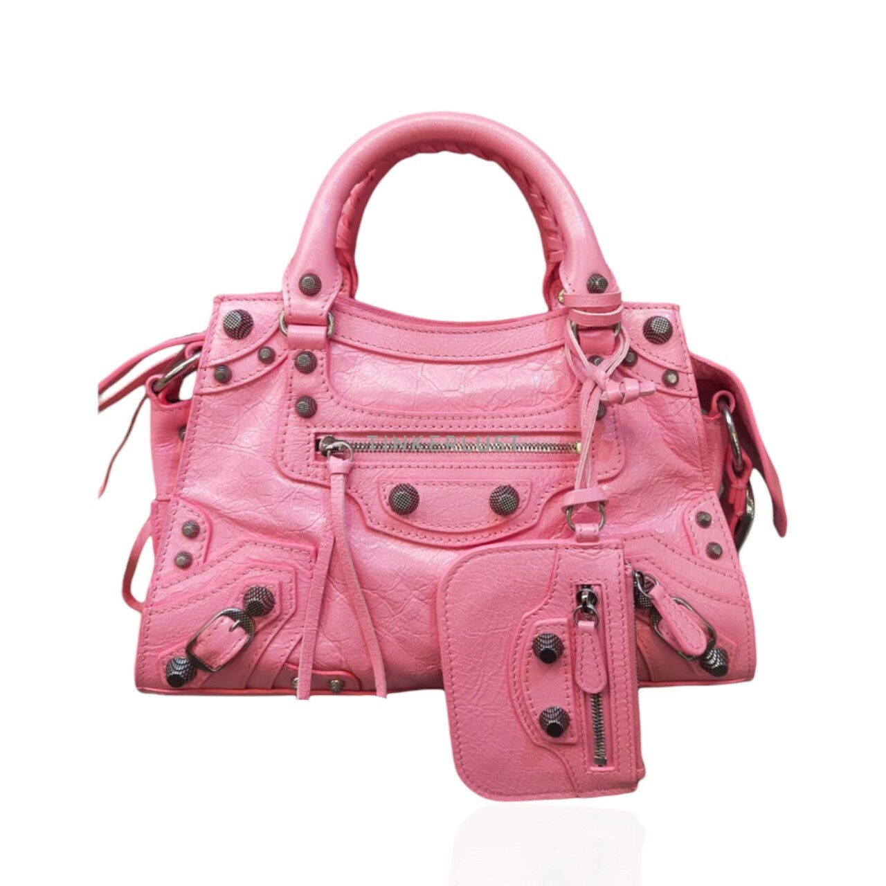 Balenciaga Neo Cagole Small City Sweet Pink Satchel