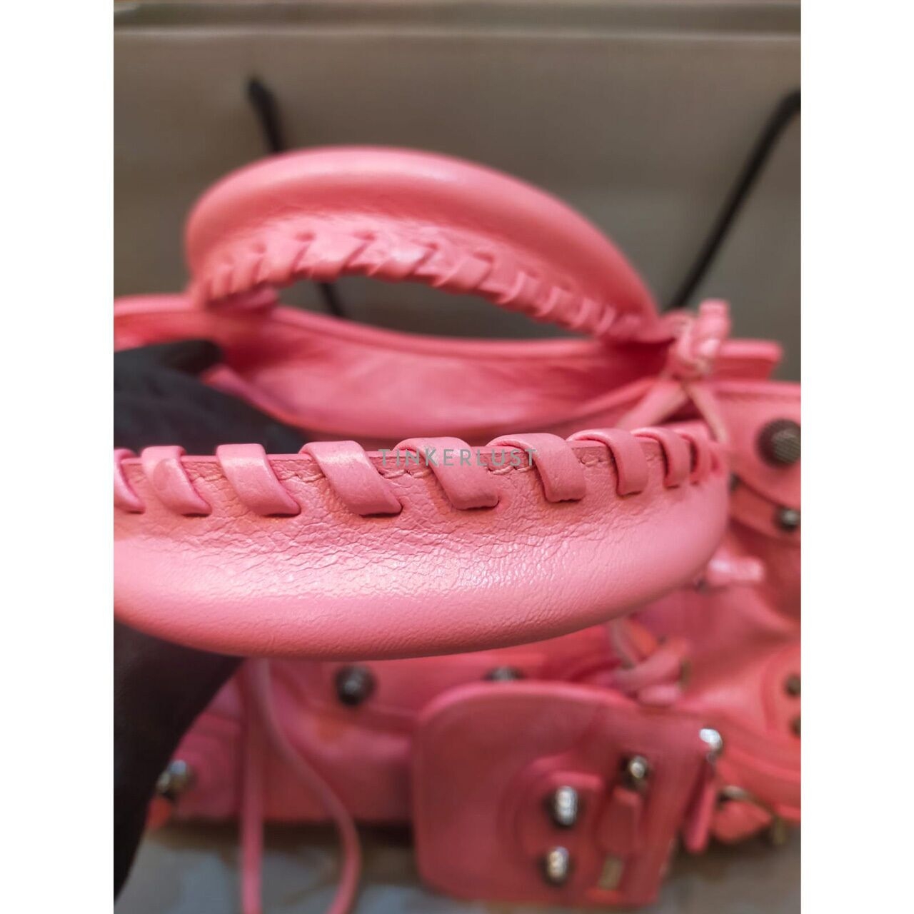 Balenciaga Neo Cagole Small City Sweet Pink Satchel