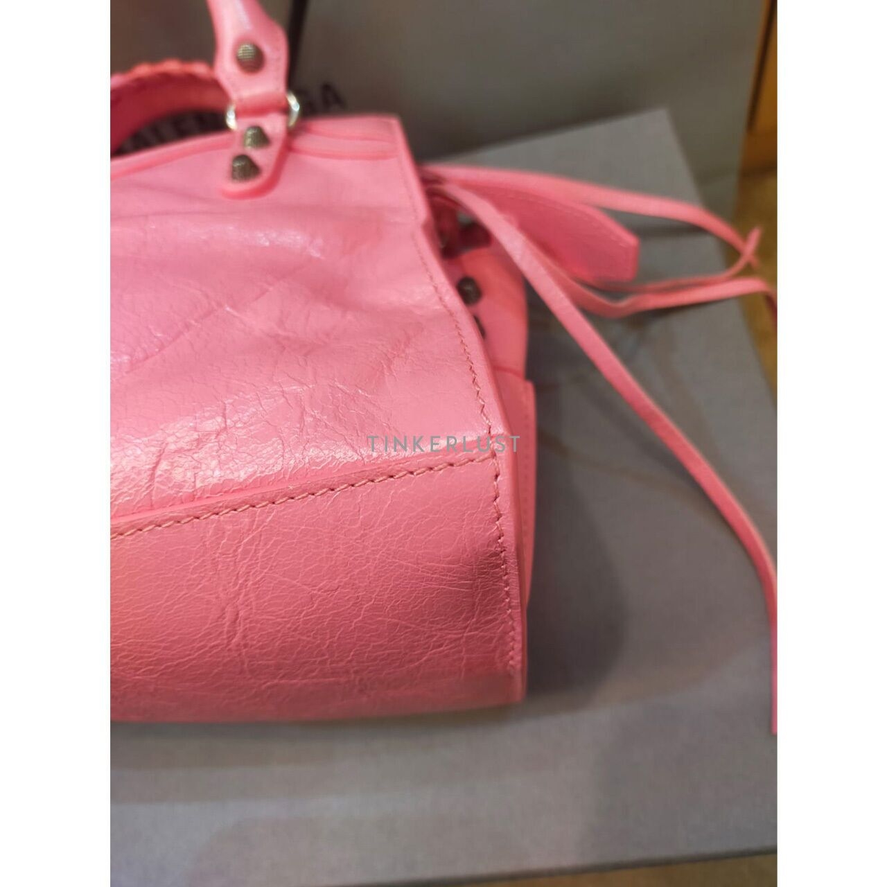 Balenciaga Neo Cagole Small City Sweet Pink Satchel