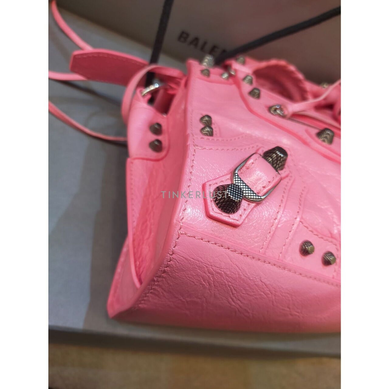 Balenciaga Neo Cagole Small City Sweet Pink Satchel