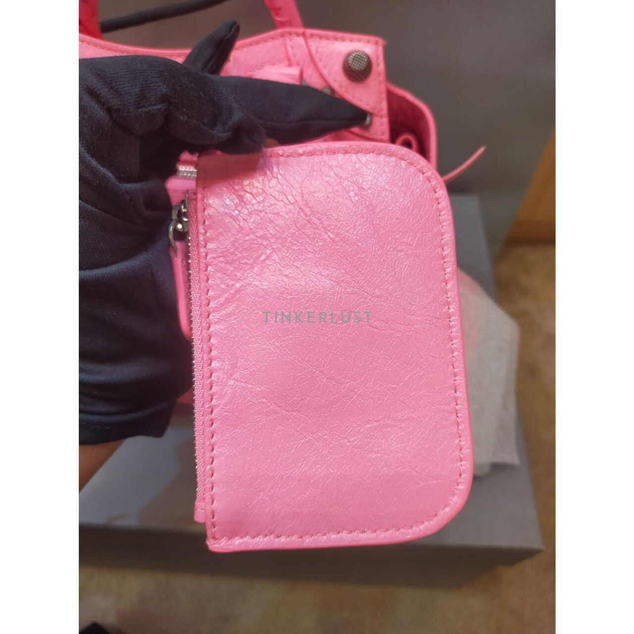 Balenciaga Neo Cagole Small City Sweet Pink Satchel