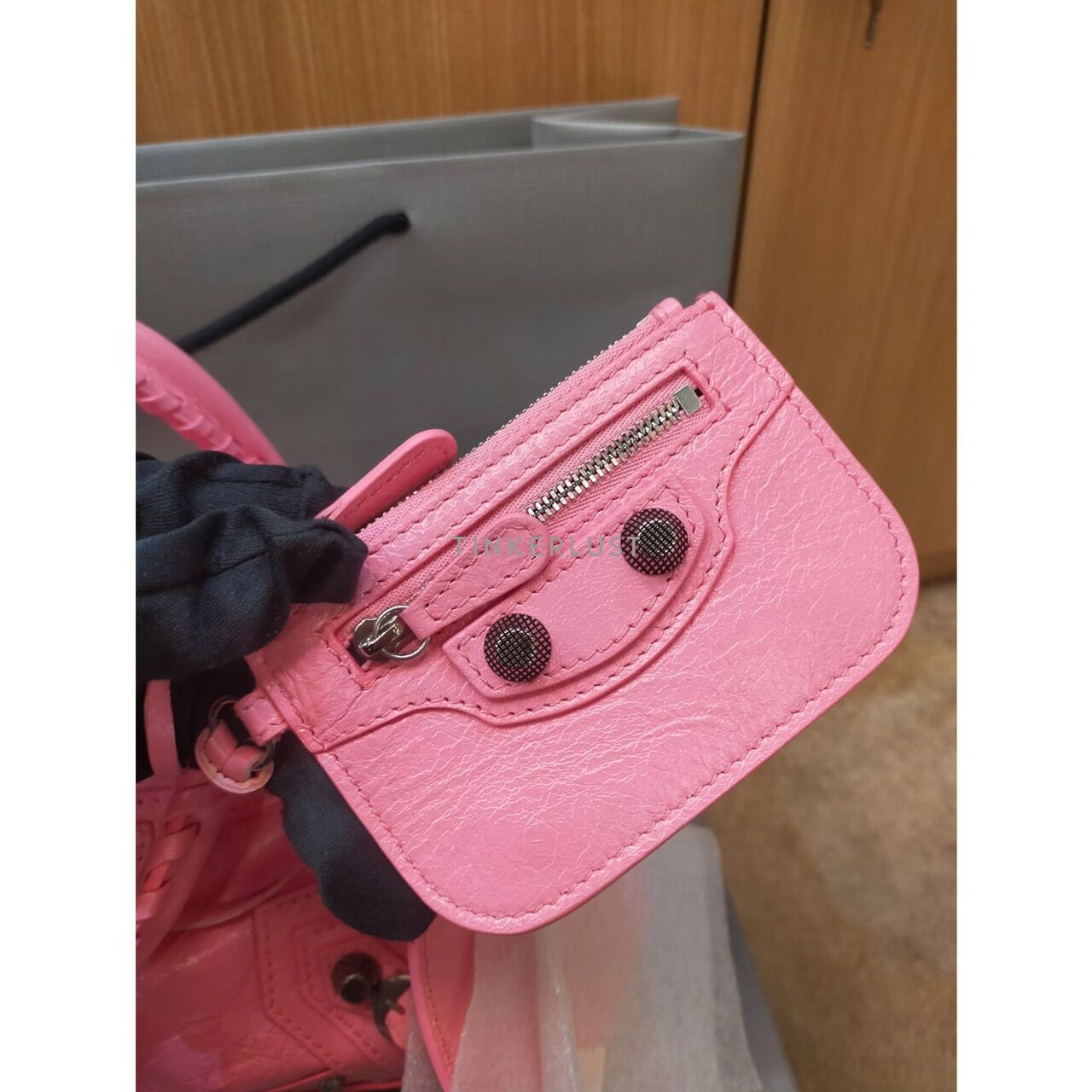 Balenciaga Neo Cagole Small City Sweet Pink Satchel