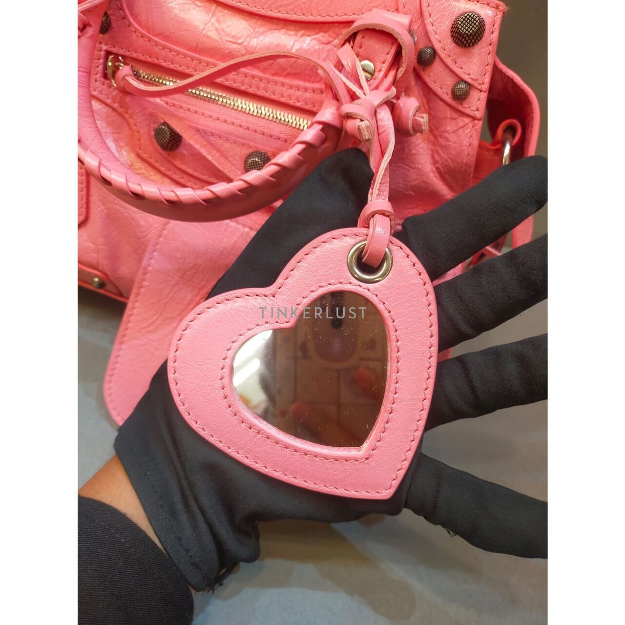 Balenciaga Neo Cagole Small City Sweet Pink Satchel