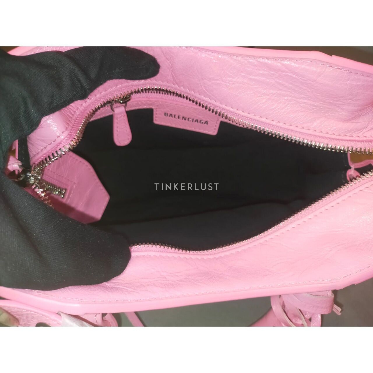 Balenciaga Neo Cagole Small City Sweet Pink Satchel