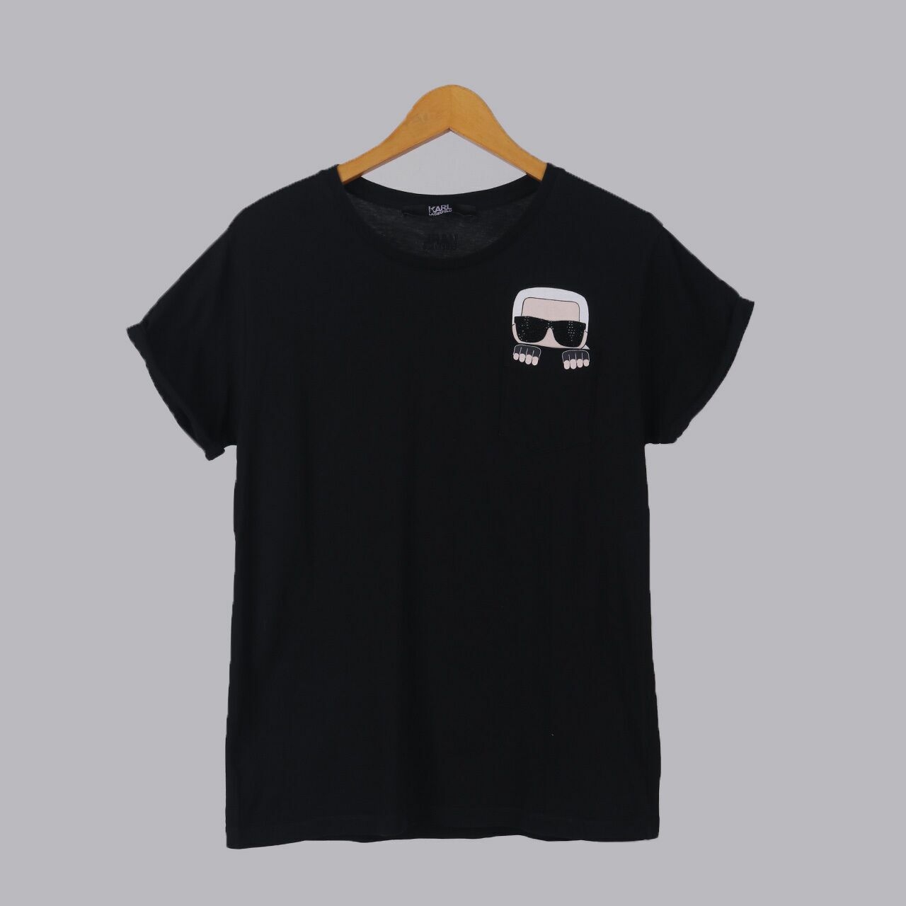 Karl Lagerfeld Black T-Shirt