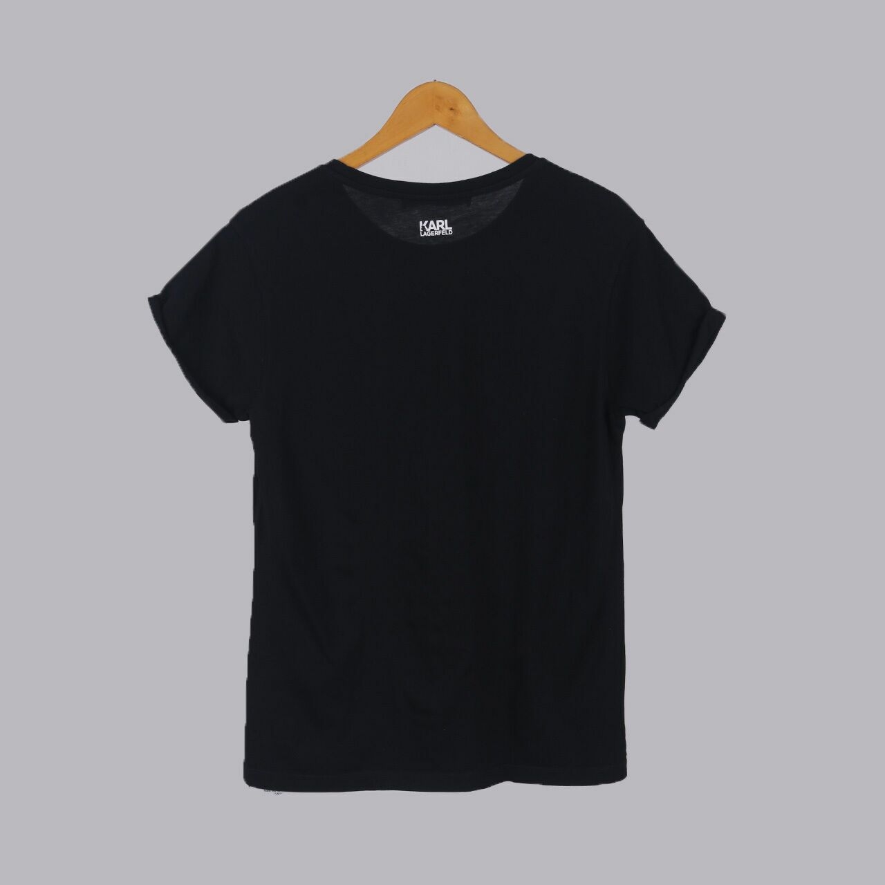 Karl Lagerfeld Black T-Shirt