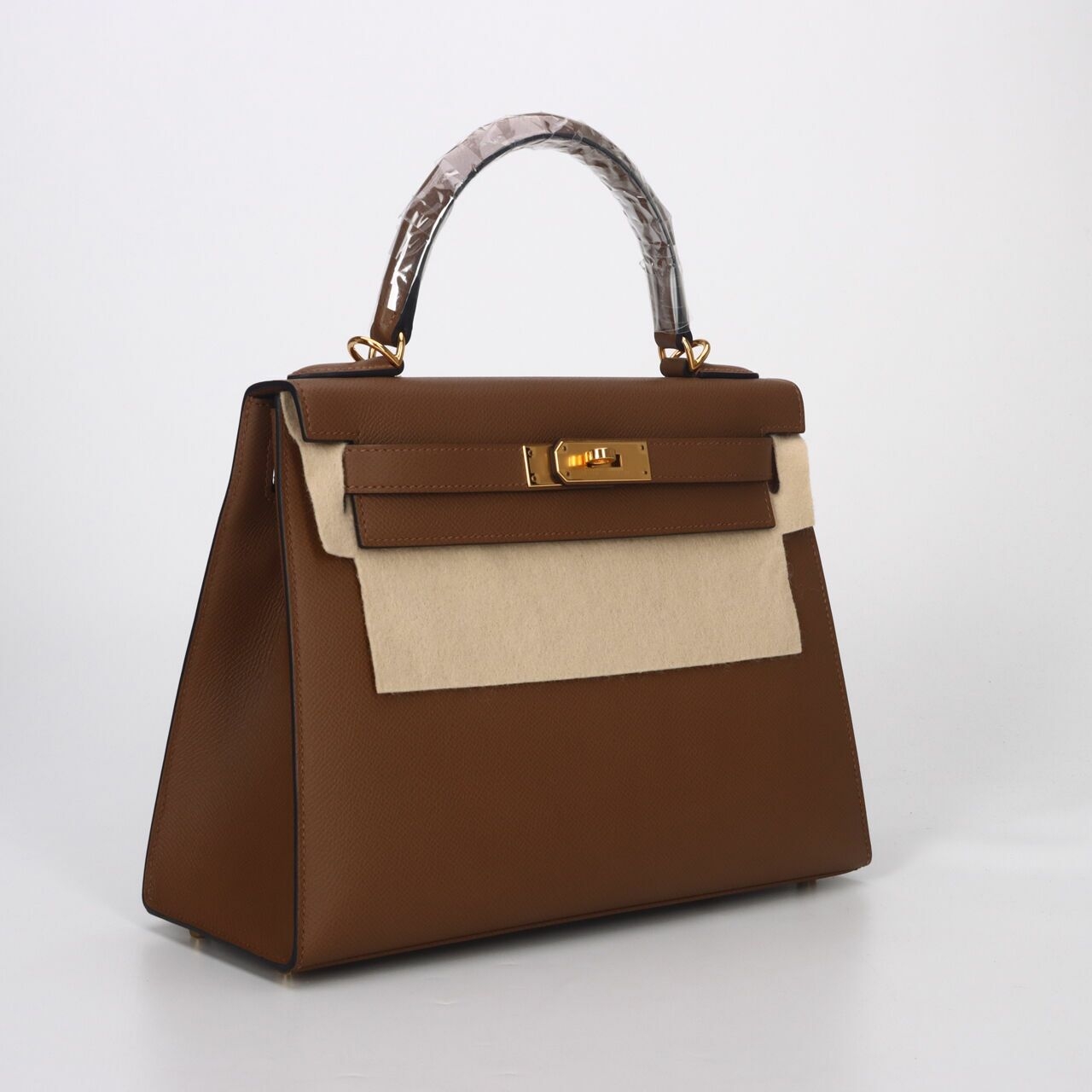 Hermes Kelly 28 Alezan Sellier Epsom GHW Satchel