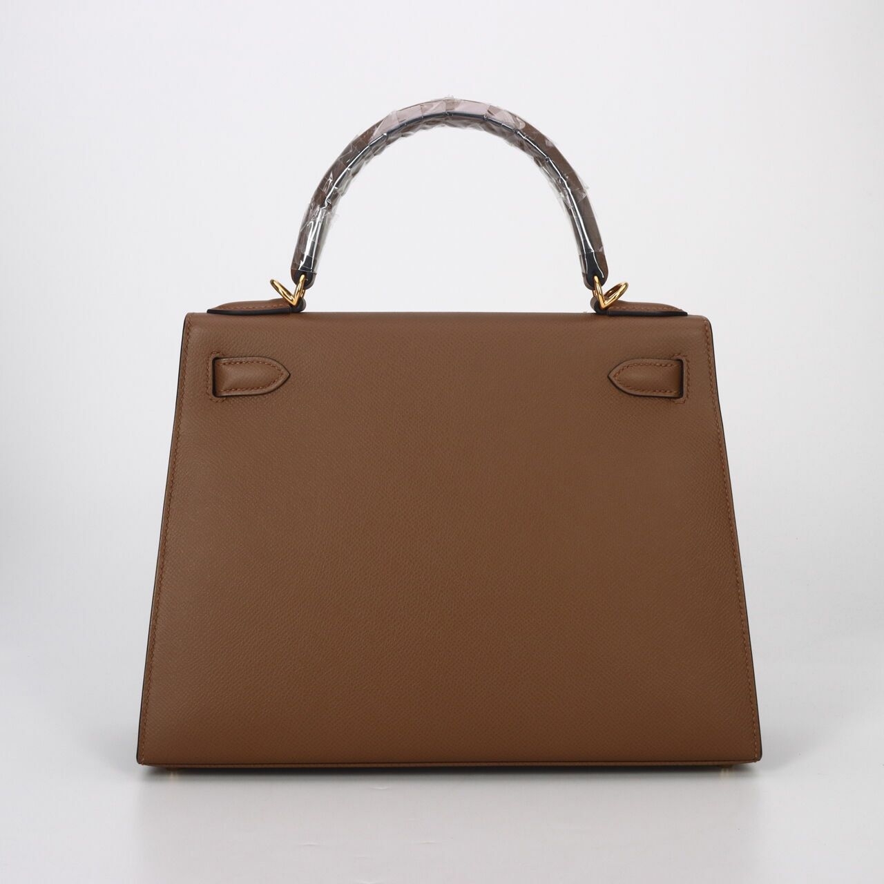 Hermes Kelly 28 Alezan Sellier Epsom GHW Satchel