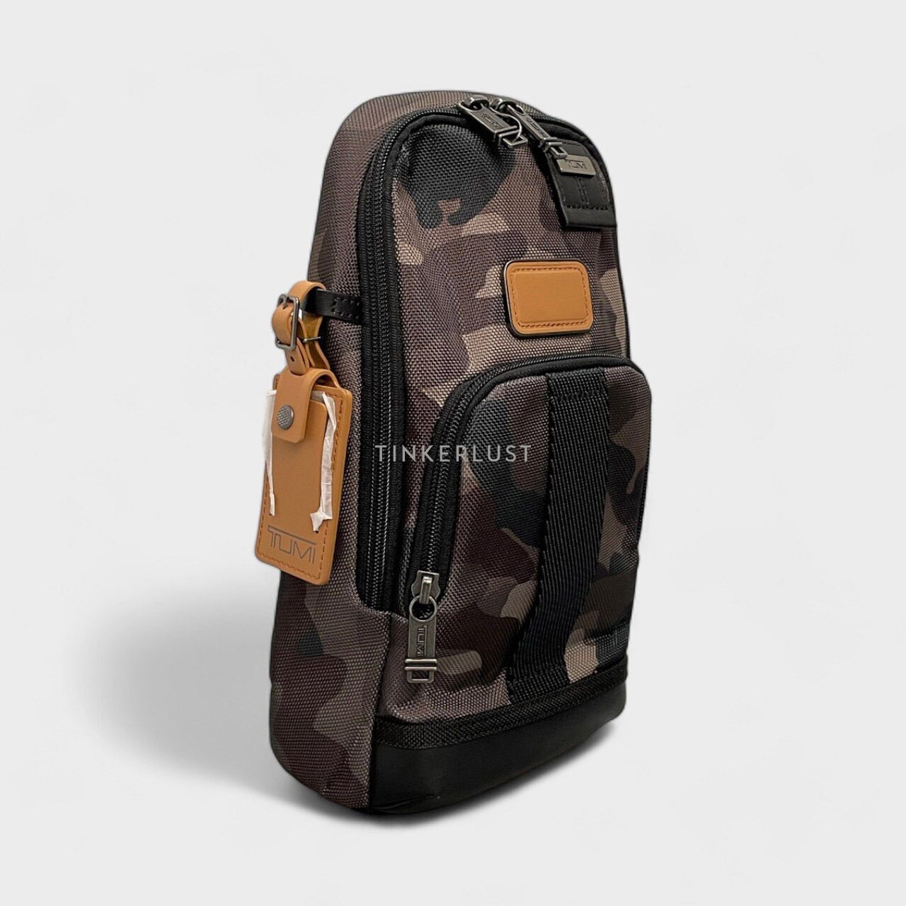 Tumi Fife Camo Army Sling Bag