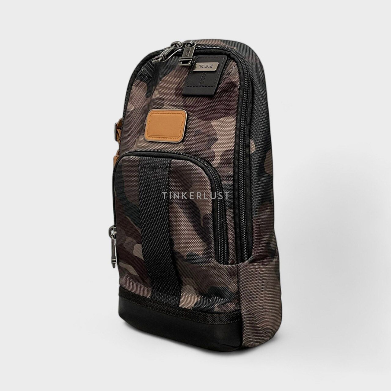 Tumi Fife Camo Army Sling Bag