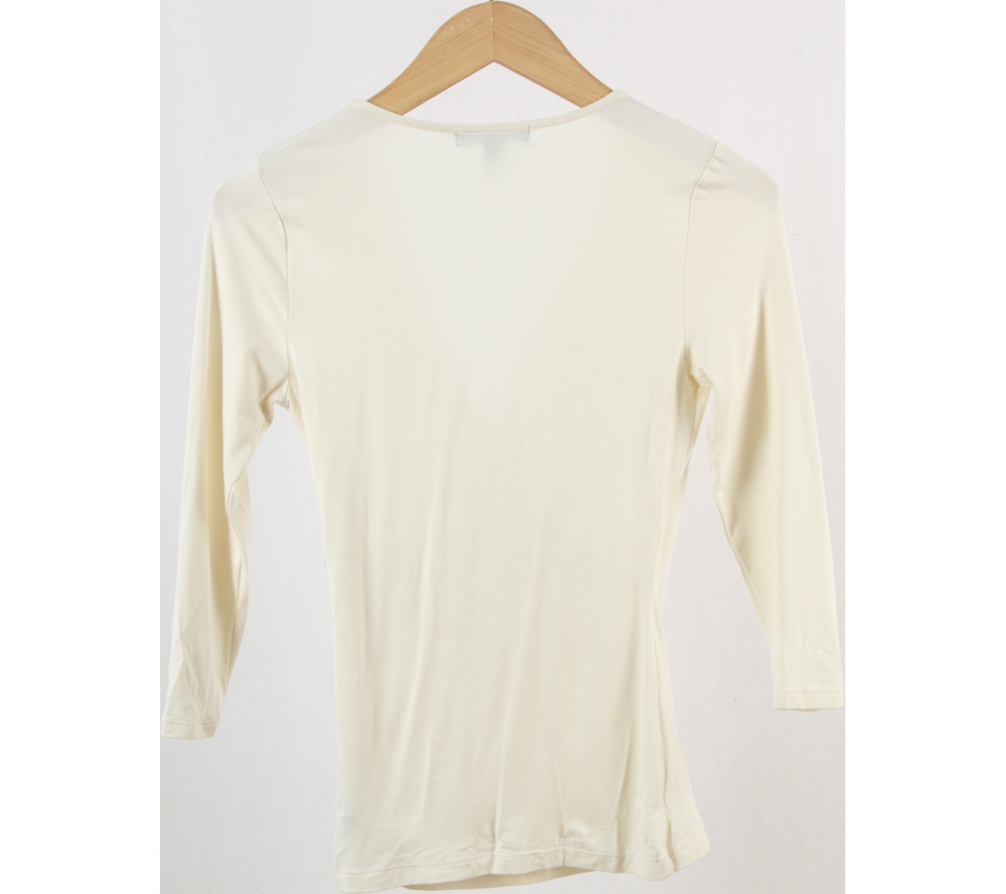 Ralph Lauren Off White Wrap Blouse