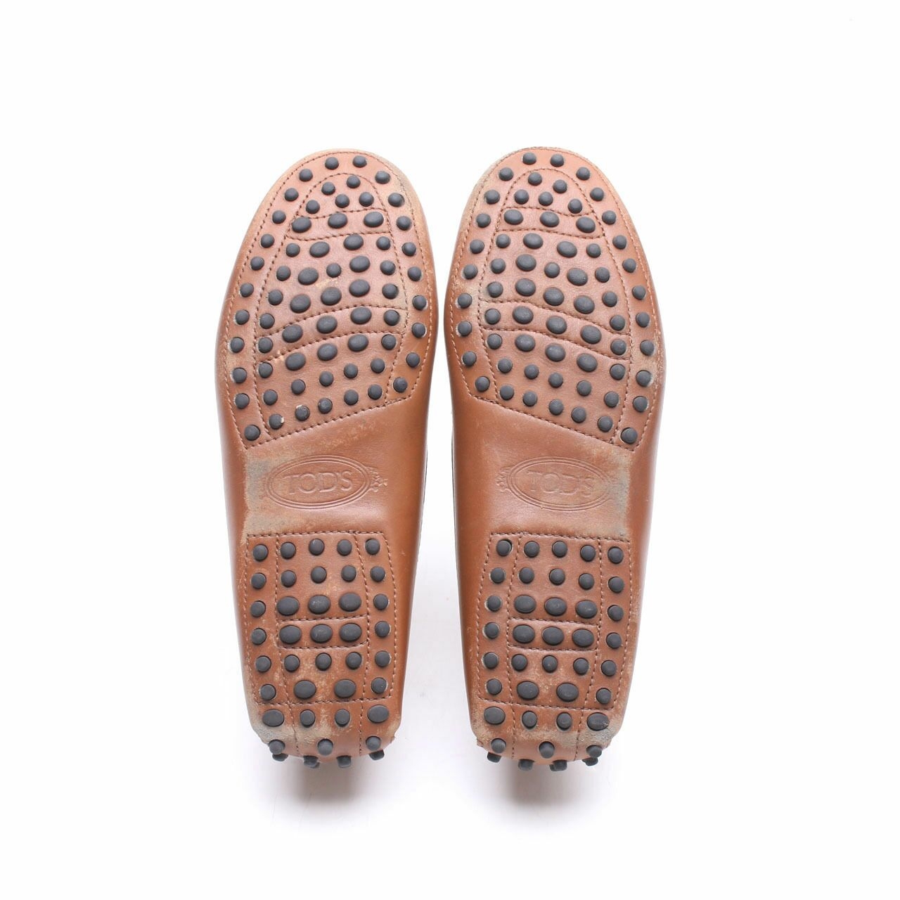 Tod's Gommini Leather Tan Loafers