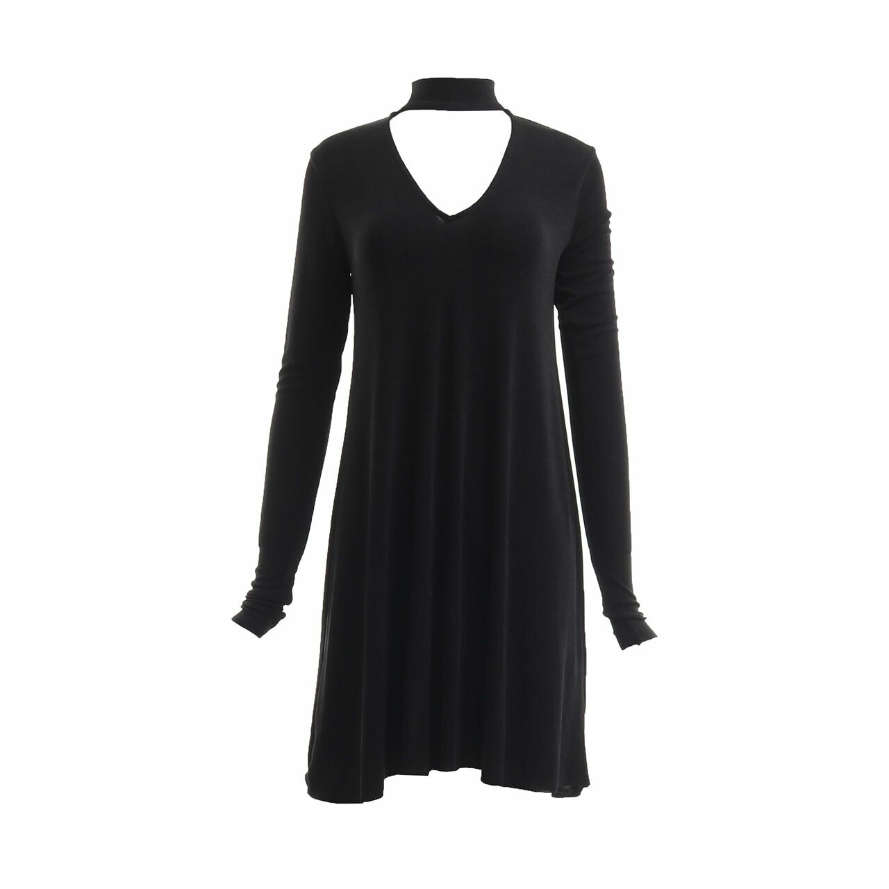 Stradivarius Black Mini Dress