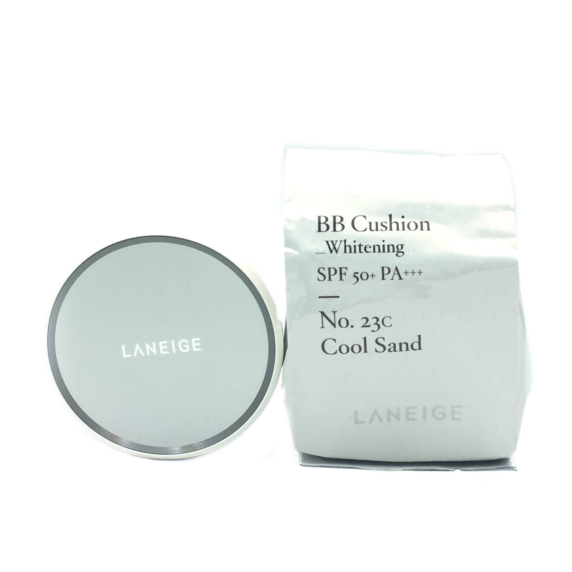 Laneige BB Cushion Whitening SPF 50+ PA+++ No.23c Cool Sand Faces