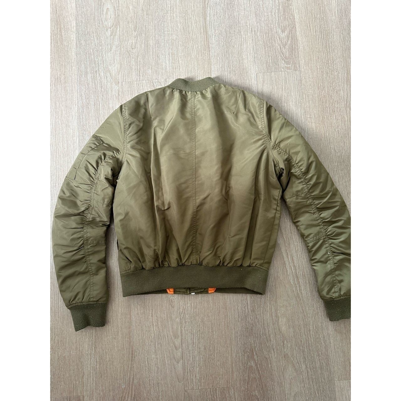 Stradivarius Green Jaket Bomber Jacket Size S