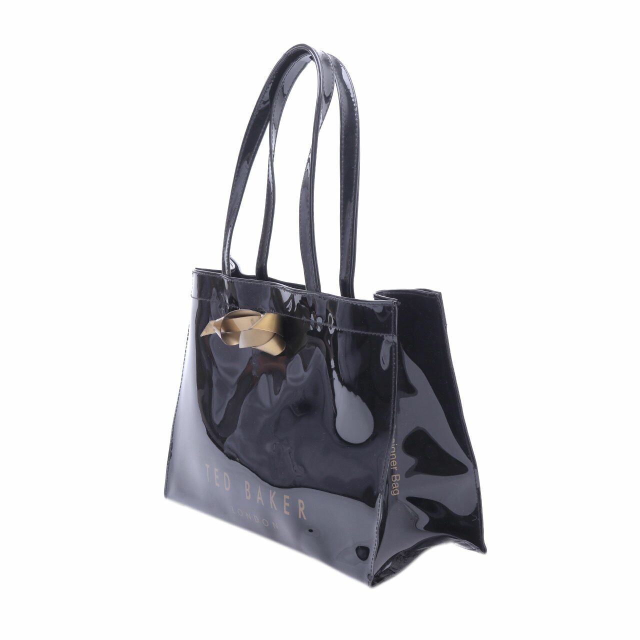 Ted Baker Gold Bow Black Tote Bag