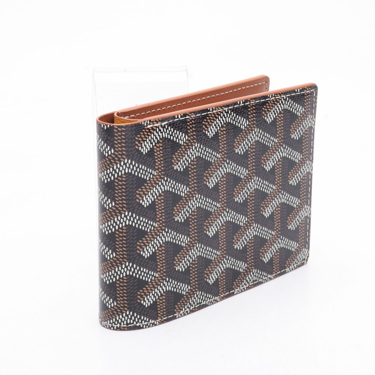 Goyard Goyardine Bi-Fold Wallet Brown