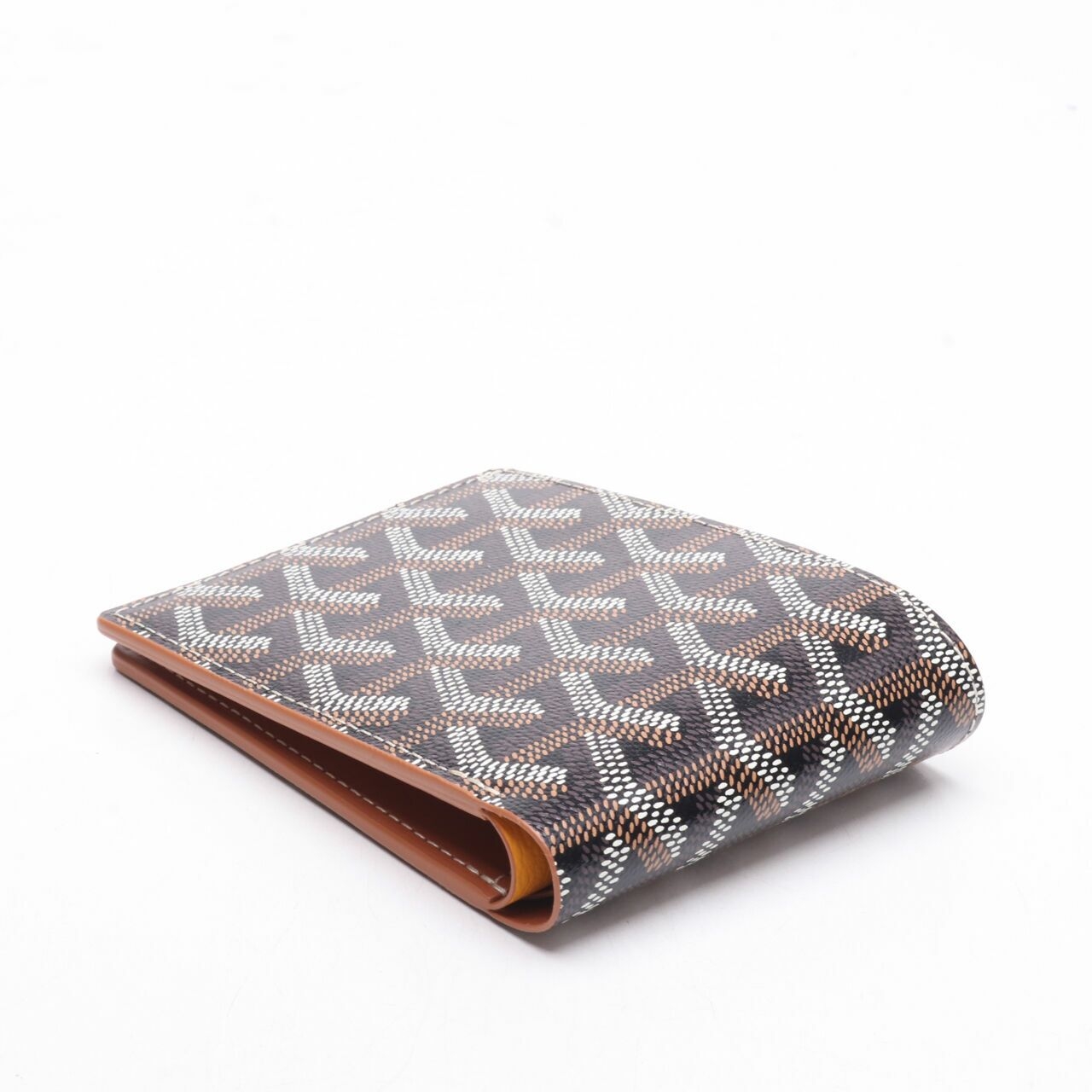 Goyard Goyardine Bi-Fold Wallet Brown