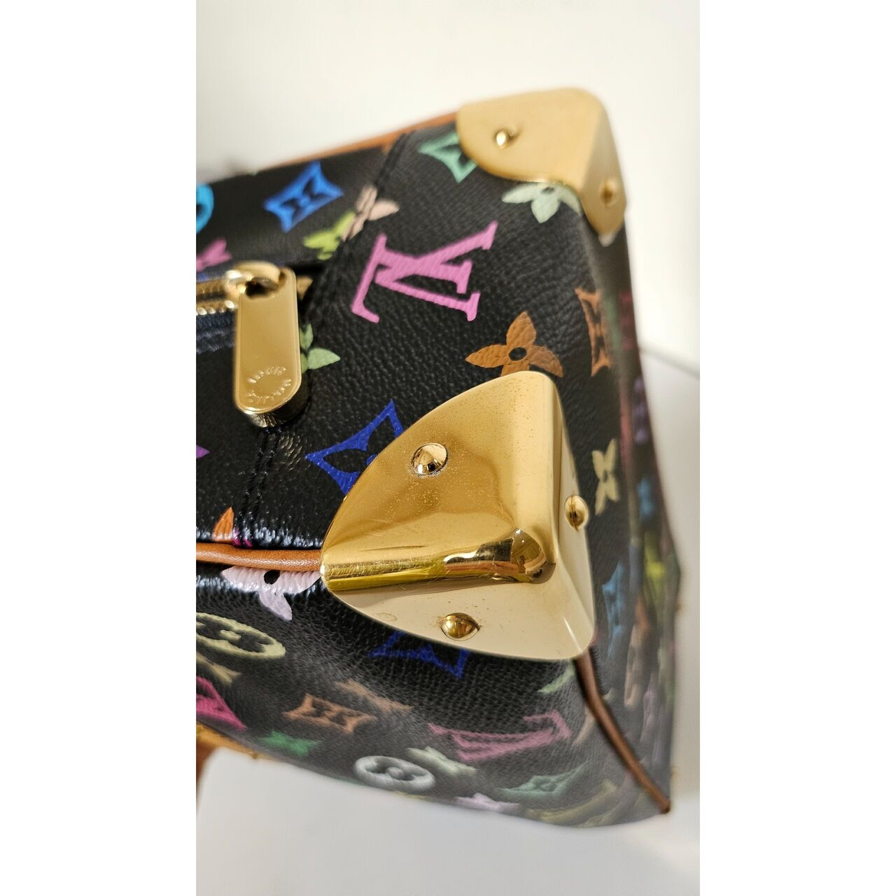 Louis Vuitton Trouville Multicolor Monogram Noir Bag