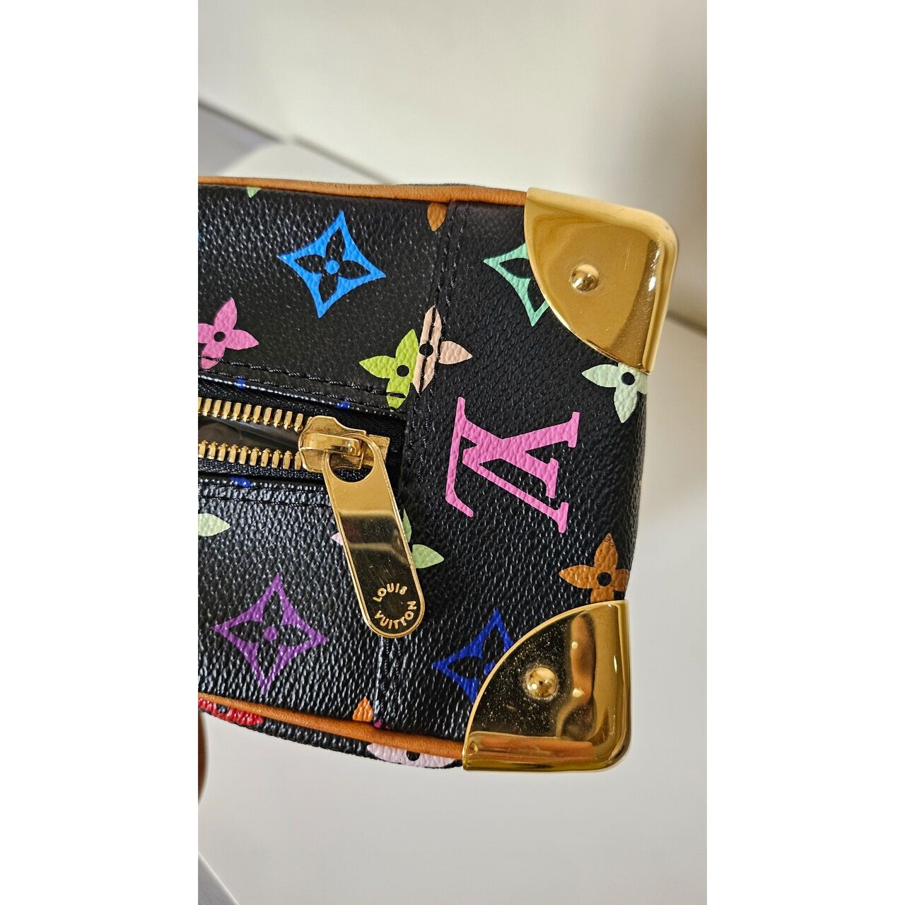 Louis Vuitton Trouville Multicolor Monogram Noir Bag