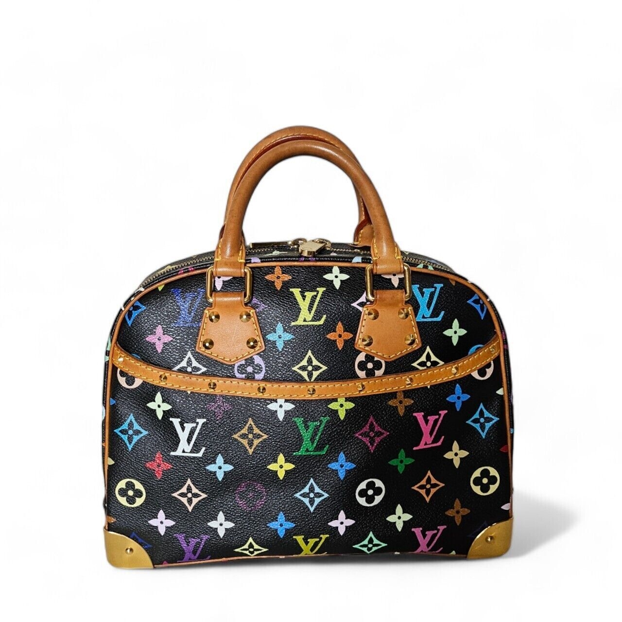 Louis Vuitton Trouville Multicolor Monogram Noir Bag