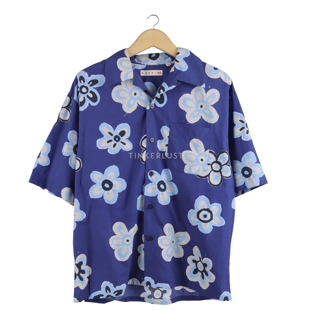 UNIQLO x Marni Navy Floral Shirt