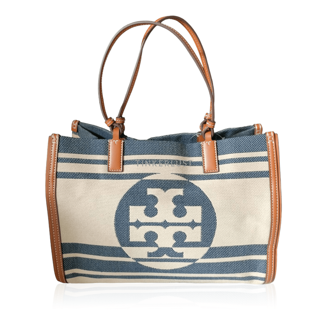 Tory Burch Ella Jacquard Stripe Tote Bag