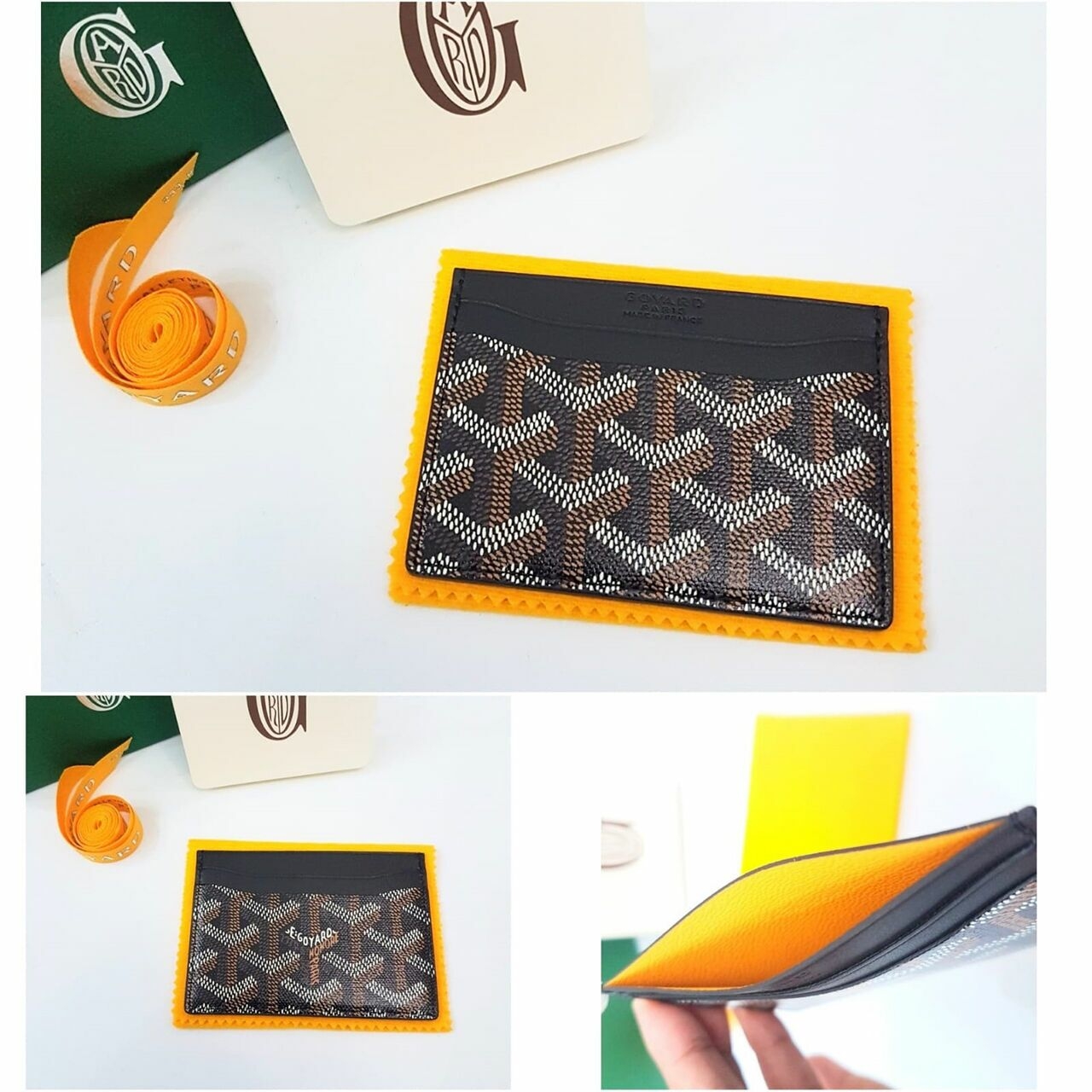 GOYARD Black Saint Sulpice Cardcase