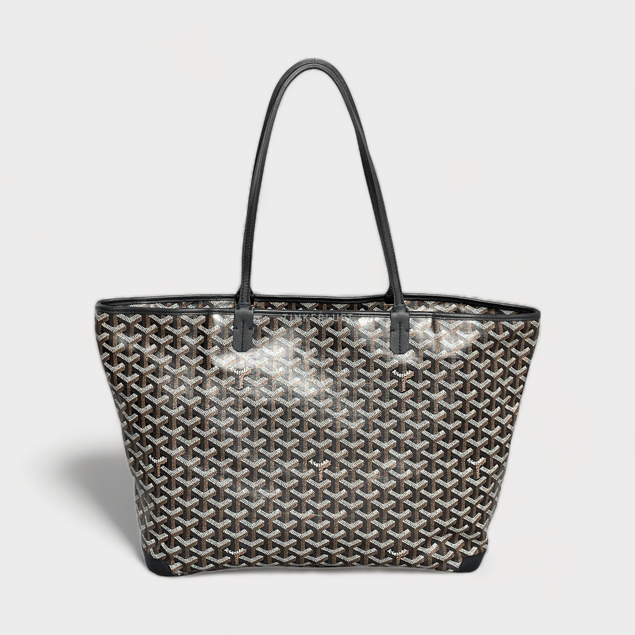 Goyard Black Artois MM Tote Bag