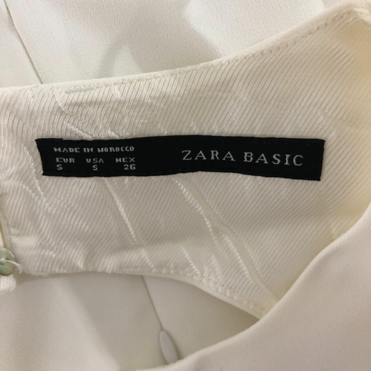 Zara White Mini Dress