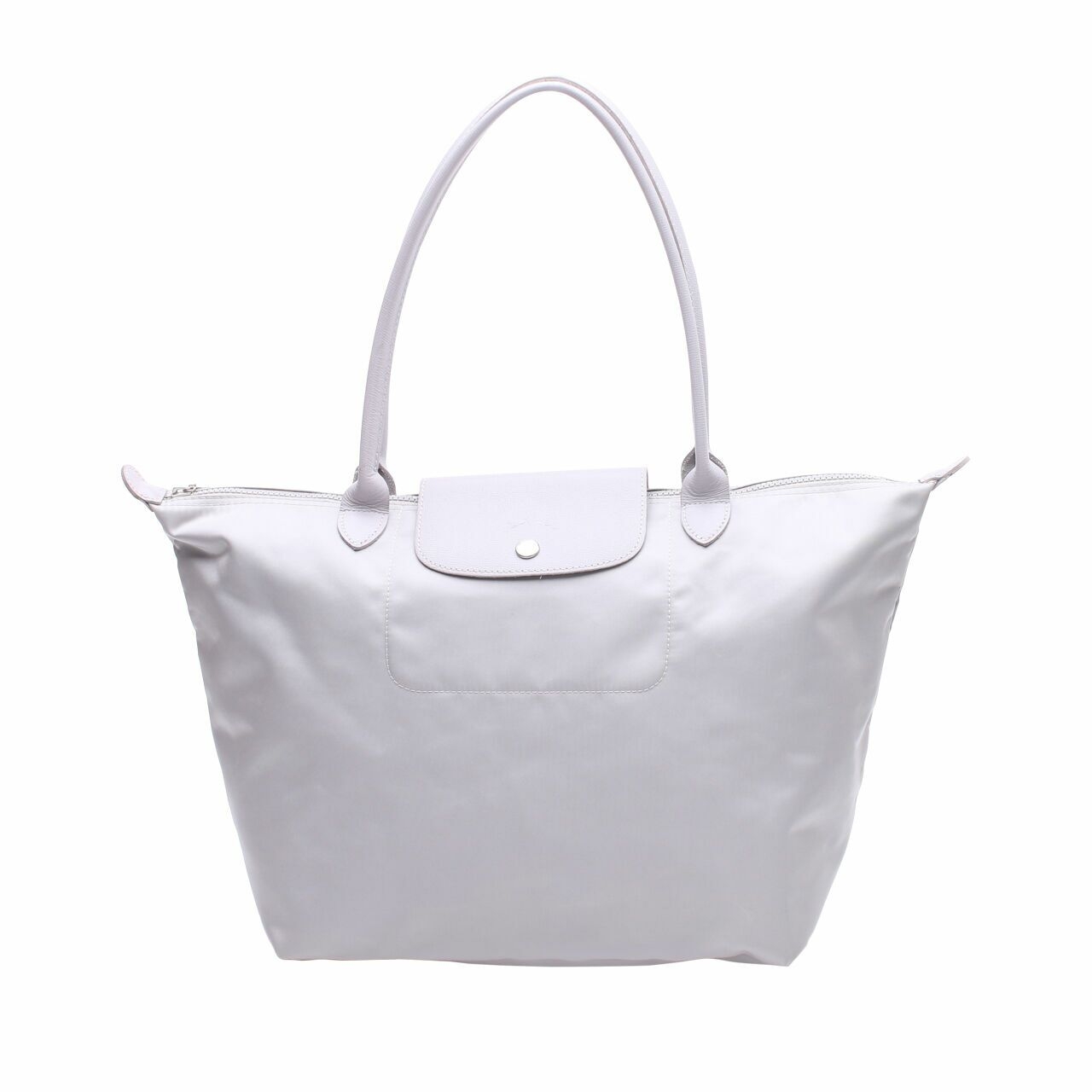 Longchamp Grey Le Pliage Neo  Pebble Tote Bag