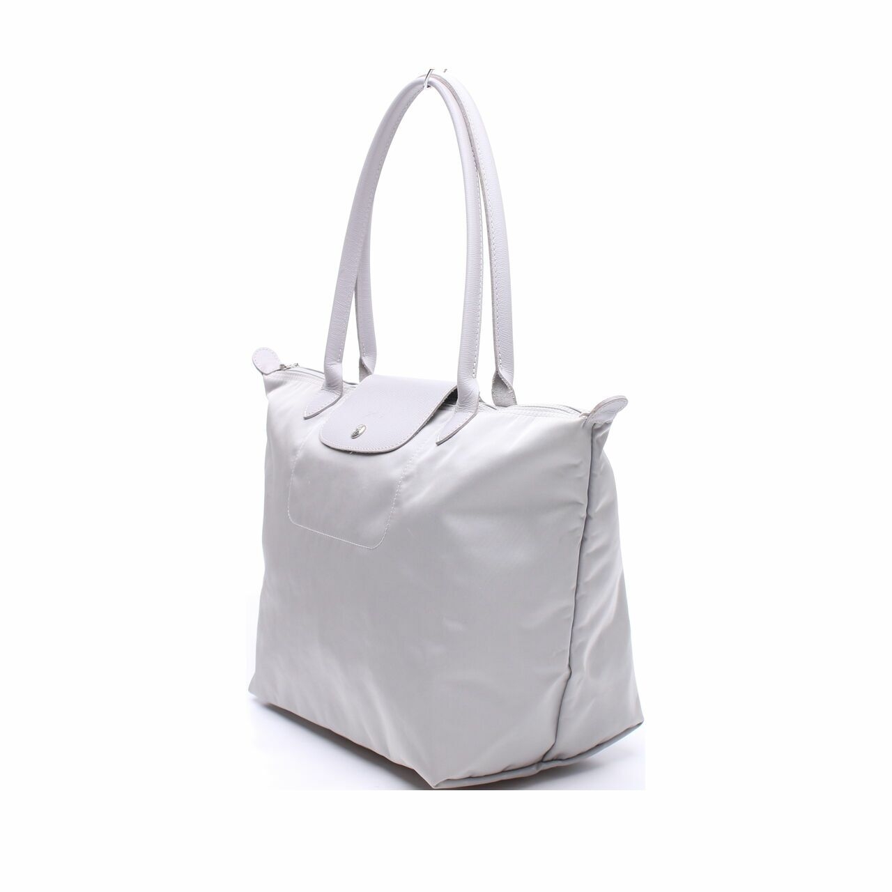 Longchamp Grey Le Pliage Neo  Pebble Tote Bag